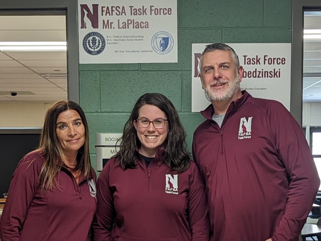 Matthew LaPlaca and FAFSA team